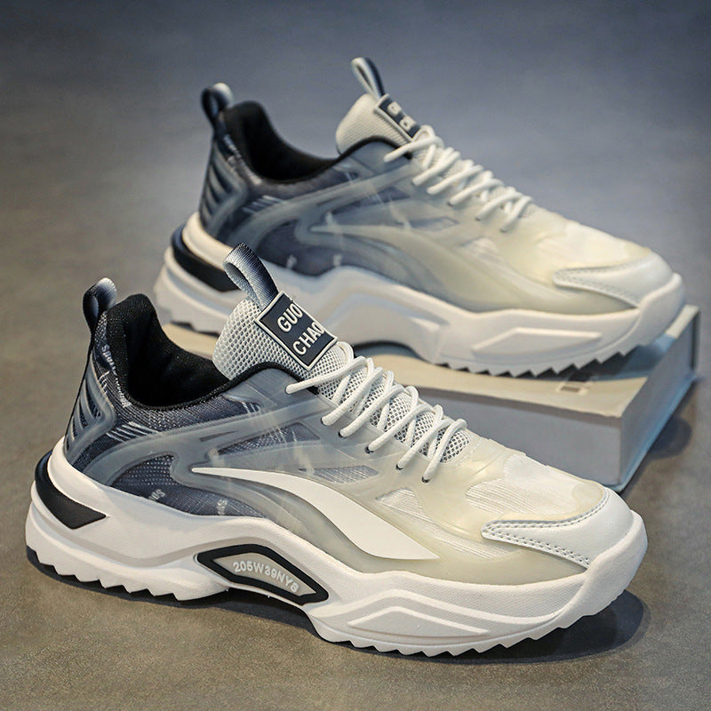 Lace-up Dad Shoes Fashion Thick-soled Sports Shoes