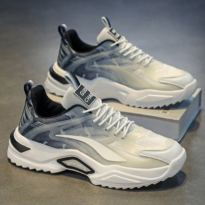 Lace-up Dad Shoes Fashion Thick-soled Sports Shoes