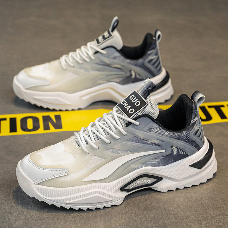 Lace-up Dad Shoes Fashion Thick-soled Sports Shoes