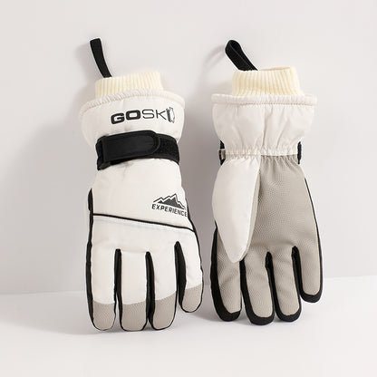 Winter Waterproof Warm Skiing Cold-proof Gloves